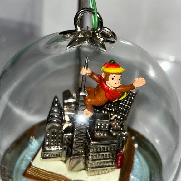 Lenox Curious George Christmas Ornament, Macy's Parade - Picture 2 of 7